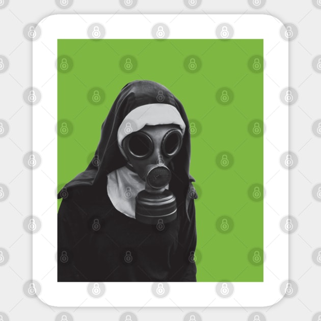 TOXIC NUN Sticker by Pinches Dibujos Feos